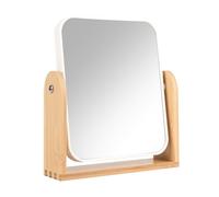 ZHABAYEN Vanity Makeup Mirror with Stand, 1X/3X Magnification mirror Double Sided 360 Degree Swivel, Desk Mirror for Dressing Table Desk, Bathroom, Bedroom
