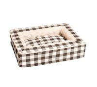 Zhadyu Cat Bed - Soft Pet Calming Sleeping Warming Sofa - Pet Bed for Puppy and Kitten with Anti-Slip Bottom,for Living Room Crate Interior Bedroom Home