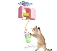 Zhadyu Electric Cat Toy - Pets Training Toys,Interactive Kitten Hangable Hunting Game for Door Frame Exercise Indoor Floor Play Apartment Living Boredom Release