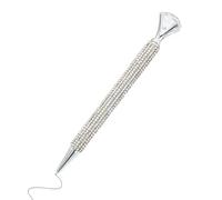 Zhadyu Sparkly Pens | Push-button Ballpoint Writing Tool with Large Gem,Women Fancy Pens | for Friend Teacher Nurse Office Work Daily Quotes Desk Word Birthday