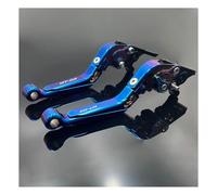 zhaichuhuozuiduo Burnt Titanium Motorcycle for YA&MAHA MT-03 2015-2024 Adjustable Folding Levers Clutch Lever Brake Lever Set(Style A)