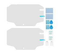 zhaichuhuozuiduo For K&AWAS&AKI V&ERSYS 650 Versys650 2022 2023 2024 Motorcycle Scratch Cluster Screen Dashboard Protection Instrument Film(2 PCS)