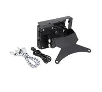 zhaichuhuozuiduo For SU&ZUKI V-Str&om 650 1000 DL Motorcycle GPS Navigation Bracket Smartphone Holder Mounting USB Charge(Style C)