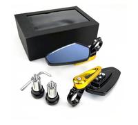 zhaichuhuozuiduo Universal Motorcycle Aluminum Bar End Side Rearview Mirror For YA&MAHA WR250 450 WR250F WR450F YZ250FX YZ450FX(Style C)