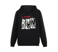 ZHAIFAN The Undertones Teenage Kicks Band HYPNOTISED 1980 Black Mens Pullover Printed Hoodies Unisex Sweatshirts L