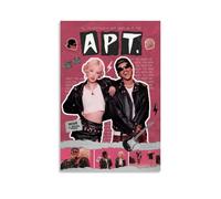 Zhailliu Bruno Poster Mars Apt. Music Song Retro Collage Vintage Cover Music Posters for Room Aesthetic Canvas Wall Art Bedroom Decor24x36inch(60x90cm)