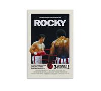 Zhailliu Rocky Poster Movie Film Retro Vintage Cover Music Posters for Room Aesthetic Canvas Wall Art Bedroom Decor12x18inch(30x45cm)