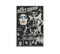 Zhailliu The Rocky Poster Horror Picture Show 70s Movie Film Vintage Retro Cover Music Posters for Room Aesthetic Canvas Wall Art Bedroom Decor08x12inch(20x30cm)