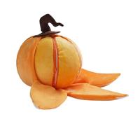 Zhajipai Dog Puzzle Toy - Soft Squeaky Pumpkin Interactive Game with Crinkle Film for Dogs Interactive Dog Toy for On the Go Pool Garden House Indoor Outdoor Activities