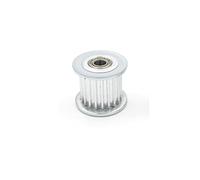 ZHAJNG 15 Teeth HTD3M Timing Pulley Idler Tensioner Wheel Fit For Belt Wide 6mm With Bearing Guide Regulating Pulley(Bore 4mm With Teeth)