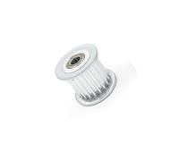 ZHAJNG 25 Teeth HTD3M Idler Pulley Tensioner Wheel Fit For Belt Width 6mm With Bearing Guide Regulating Synchronous Pulley 25T 25teeth(Bore 6mm With Teeth)