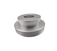 ZHAJNG 4PJ 4 Slots V Belt Wheel Pulley Diameter 100mm Multi-Slot Pulley Multi-Groove Wheel Multi-Wedge Belt PJ Pulley Bore 14-40mm(4PJ-D100-P15)