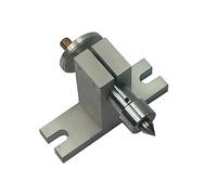 ZHAJNG 4th Axis 65mm Activity Tailstock Thimble Center Height 44MM 54MM DIY Laser Woodworking Lathe Chucks 3 Jaws Rotary Axis Lathe Use(Center Height 44MM)