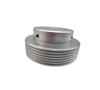 ZHAJNG 6 Slots 6PJ Diameter 100mm V Belt Wheel Pulley Multi-Groove Wheel Multi-Slot Pulley Multi-Wedge Belt PJ Pulley Bore 14-40mm(6PJ-D100-P15)