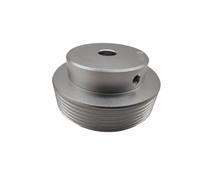 ZHAJNG 6 Slots 6PJ Diameter 63mm Multi-Slot Pulley V Belt Wheel Pulley Multi-Groove Wheel Multi-Wedge Belt PJ Pulley Bore 10-32mm(6PJ-D63-P17)