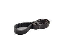 ZHAJNG HTD2M 300 Timing Belt 300-2M Closed-Loop Rubber Synchronous Belts Width 10mm 12mm 15mm Black Timing Belt Length 300mm(Width 20mm)