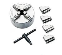 ZHAJNG K12 80 100 125 160 200 250 130 Lathe Chuck 100mm Sanou Four Jaw Self-Centering Scroll Chuck 4''(K02-80B)