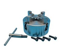 ZHAJNG K72-125 125mm Lathe Chuck 4 Jaw Independent Manual Type Metal Scroll Chuck