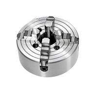 ZHAJNG K72-125/160/200/250 4Jaw Independent Lathe Manual Chuck for Mechanical Lathe for Wood Process(K72-125)