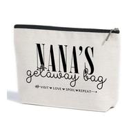 ZHAMEN Grandma Mom Gifts Grandmother Granny Mimi Nanny Grammy Yaya Mum Nana Abuela Oma Mamaw Gifts Makeup Bag, Multicolour 1073, 10.5"x 7"x 2.5"