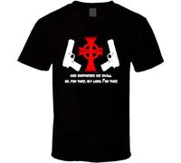 Zhan Zai Boondock Saints Prayer T Shirt T-Shirt Black 3XL