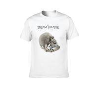 Zhan Zai Dream Theater Distance Over Time (Cover) Casual Round Neck T Shirt White M