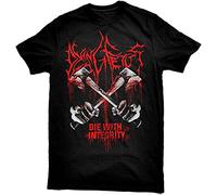zhanbai Dying Fetus Die with Integrity T-Shirt X-Large Black