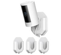 ZHANDEYUA 3 Pack No Drill No Screws Wall Mount Bracket Compatible with Ring Indoor Cam (2nd Gen)/Blink Mini /Mini 2 /Blink Outdoor 4/Wyze Cam v3v4 /WYZE Cam OG Cameras Adhesive Wall Mount