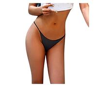zhandouji Women's Bikini Briefs Stretch Seamless Ladies Thongs Sexy Sport G-String Underwear Soft Comfortable Panties Knickers for Women