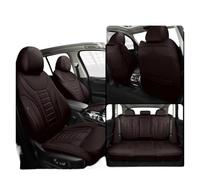 ZHANFEIS For A4 Tt A1 A3 A5 Sportback A6 C5 C7 C4 Q2 Q3 Q5 Q7 Luxury Custom PU Leather Cushion Auto Accessories Car Seat Covers(5Pcs-Coffee)