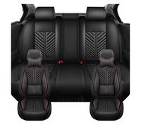 ZHANFEIS For VW For Amarok For Touareg For Golf 8 7 6 5 4 For Polo 9N G3 G5 Auto Interior Accessories Anti-Slip Universal Car Seat Covers(Luxury-Black Red)