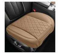 ZHANFEIS For VW For Tiguan For Polo 9N Gol G3 G5 ID4 For Golf 8 7 6 5 4 Cushion Auto Accessories Universal PU Car Seat Cover 1PCS Car Seat Covers(C 1PC-Beige)