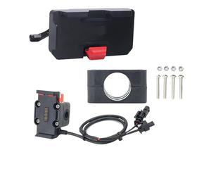 ZHANFEIS Motorbike Phone Mount For Benelli For TRK702 For TRK702X 2022- Motorcycle GPS Phone Holder USB & Wireless Charger Navigation Bracket Mount Stand(22mm - Base -Charger)
