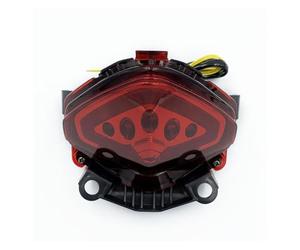ZHANFEIS Motorcycle Tail Brake Light For CBR400R 500R For CB400X 500X 500F 2013-2015 Motorcycle Integrated LED Tail Light Turn Signal Blinker Lamp(Red)