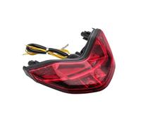 ZHANFEIS Motorcycle Tail Brake Light For Ducati For Monster 797 821 For Supersport 939 Moto Taillight Integrated LED Turn Signal Lamp Blinker(Red)