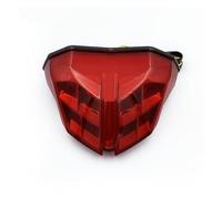 ZHANFEIS Motorcycle Tail Brake Light For Ducati For Streetfighter 848 1100 2012-2014 Rear Tail Light Turn Signal Blinker Lamp Assembly LED Brake Lights(Red)