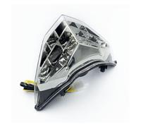 ZHANFEIS Motorcycle Tail Brake Light For Kawasaki For Ninja 250 300 For EX300 2013-2017 Rear Taillight Brake Turn Signals Integrated Led Light(Clear)