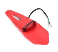 ZHANFEIS Motorcycle Tail Brake Light For Suzuki For DRZ40 For RMZ250 For RMZ450 Motorcycle Rear Fender With 12V LED Taillight Brake Lamp(Red)