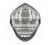 ZHANFEIS Motorcycle Tail Brake Light For Suzuki For GSXR1000 2003 2004 Rear Taillight Brake Turn Signals Integrated LED Light(Clear)