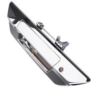 ZHANFEIS Ourside Outer Door Handle for Toyota for Hilux for Revo 2015-2018 Tailgate Door Trunk Lid Handle 69090-0K110 Black/Chrome Silver(Chome Sliver)