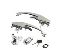 ZHANFEIS Ourside Outer Door Handle for VW for Beetle for Vocho 1973-2004 Left and Right Exterior Door Handles with 2 Keys 111837205J 1BM827503 1BM837205