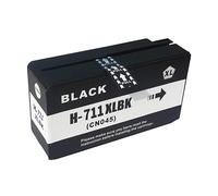 ZHANGAIQINYG CZ130A CZ131A CZ132A CZ133A Ink Cartridge Full With Ink Compatible for H-/P 711 711XL HP711 for D-signJet T120 T520 Printer(BK)