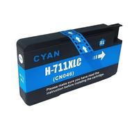 ZHANGAIQINYG CZ130A CZ131A CZ132A CZ133A Ink Cartridge Full With Ink Compatible for H-/P 711 711XL HP711 for D-signJet T120 T520 Printer(C)