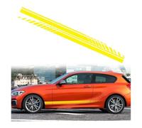 zhangbaoshun Car Side Skirt Pedal for BMW X7 G07 X7M 40i 40d M50i,Aluminium Side Steps with Extension,Anti-Collision Protection,Running Boards Kit with Side Skirt Diffuser,E-Yellow