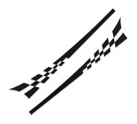 zhangbaoshun Car Side Skirt Pedal for Jaguar F Pace,Aluminium Side Steps with Extension,Anti-Collision Protection,Running Boards Kit with Side Skirt Diffuser,B-Black