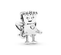 ZHANGCHEN 925 Sterling Silver Limited Edition Floral Bella Bot Charm Pendant Bead Fit Original Pandora Bracelet Necklace DIY Women Jewelry