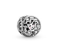 ZHANGCHEN 925 Sterling Silvercomedy & Tragedy Drama Masks Charm Bead Fit Original Pandora Bracelet Necklace 925 Jewelry