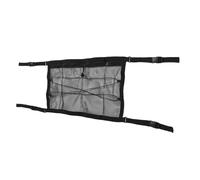 ZhangFacai Stroller Wagon Net 27.6x13.8in Stretchable Nylon Mesh Storage | Fits Most Stroller Wagons, 20 Lbs Weight Capacity, Adjustable Safety Buckles, Foldable Side Mesh Bag, Ventilated Design for