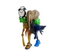 zhangfuyun horlon Tralalero Tralala Desk Decor Toy,Italian Brainrot Meme Shark Figures,Funny Tung Tung Tung Sahur Brainrot,Shark in Sneakers AI Brainrot Animals Figurines