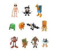 zhangfuyun horlon Tralalero Tralala Desk Decor Toy,Italian Brainrot Meme Shark Figures,Funny Tung Tung Tung Sahur Brainrot,Shark in Sneakers AI Brainrot Animals Figurines
